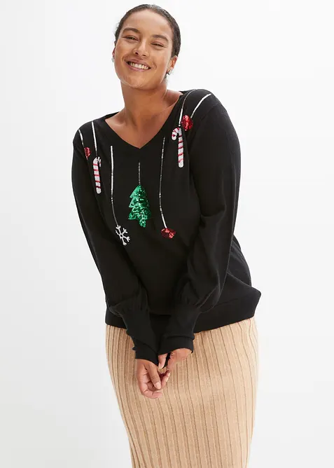 Maglione in filato fine, bonprix