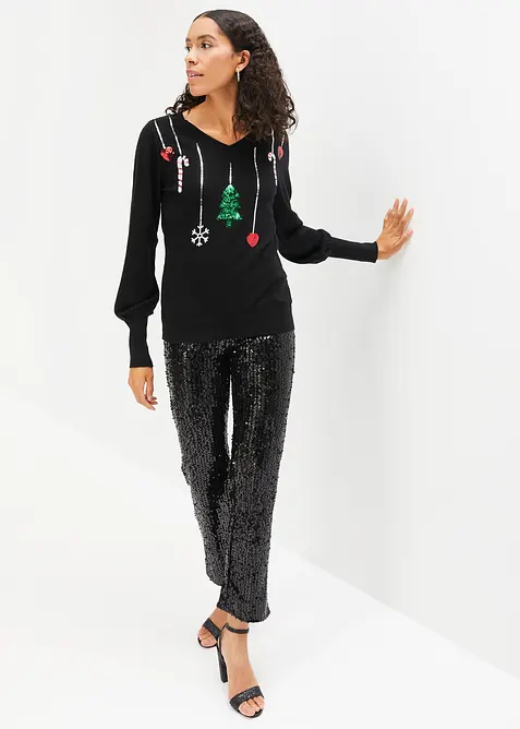 Maglione in filato fine, bonprix