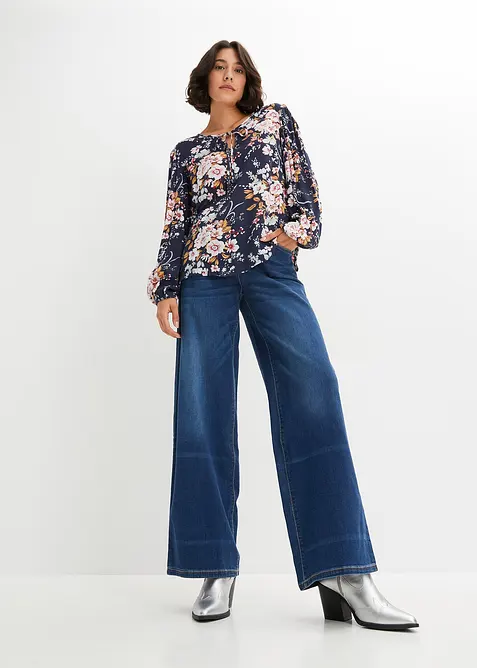 Blusa in pura viscosa, bonprix