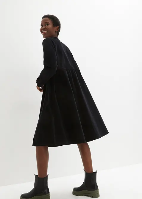 Abito in velluto di cotone a coste, bonprix