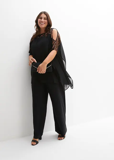 Tunica con paillettes, bonprix