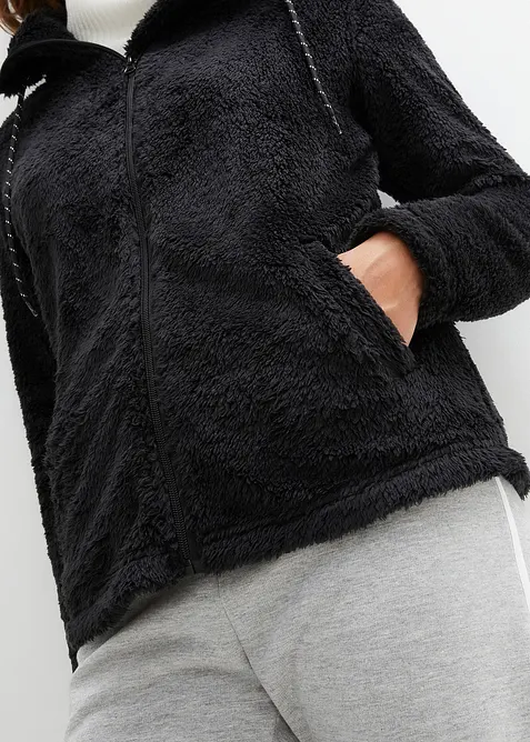 Giacca in pile teddy, bonprix