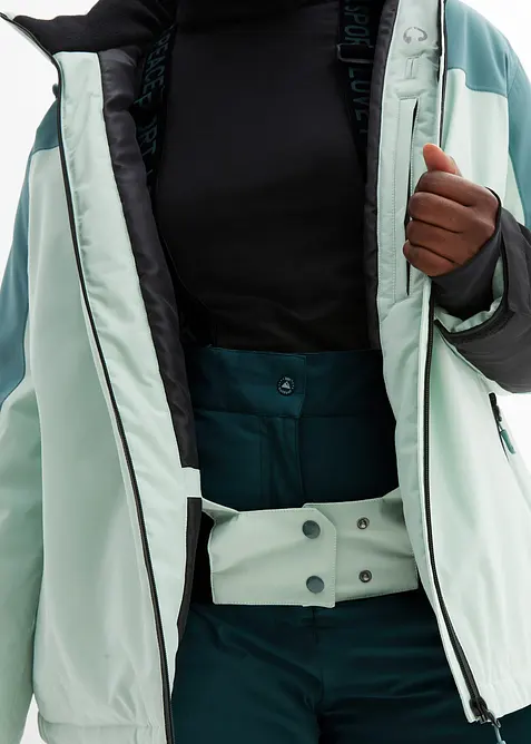 Giacca tecnica da sci con aerazione, impermeabile, bonprix