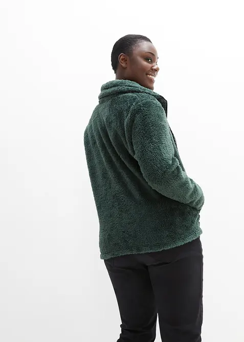 Giacca in pile teddy, bonprix