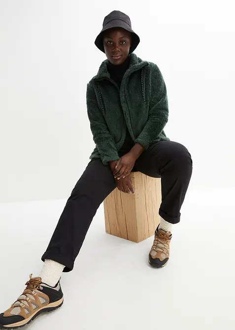 Giacca in pile teddy, bonprix