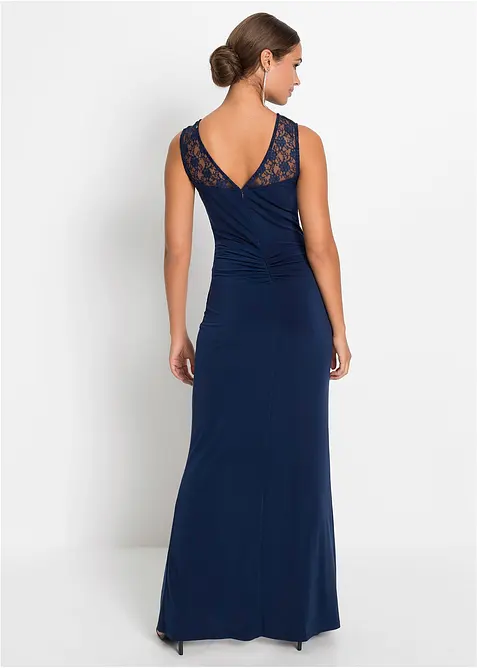 Abito lungo con pizzo, bonprix