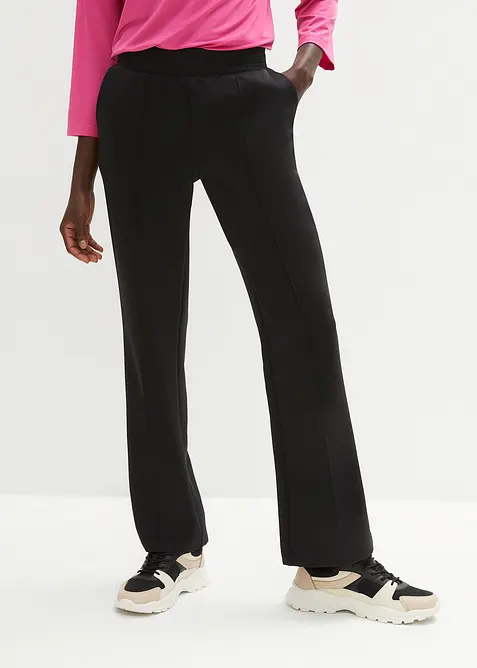 Pantaloni sportivi da jogging con gambe larghe, asciugatura rapida, bonprix
