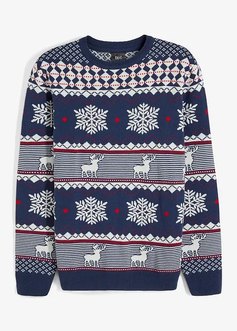 Maglione norvegese con materiale sostenibile, bonprix