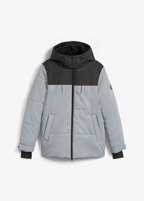 Giacca tecnica trapuntata e riflettente, bonprix