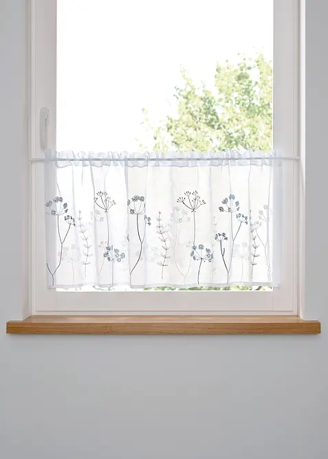 Tenda a vetro con ricami, bonprix