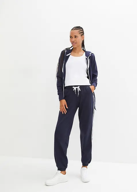 Pantaloni da jogging in misto cotone, bonprix