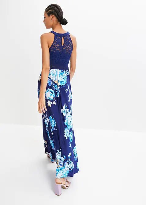 Abito lungo con pizzo, bonprix