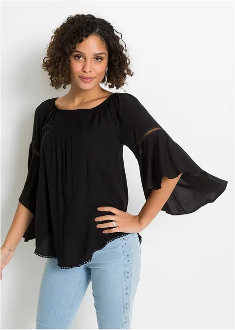Blusa in pura viscosa, bonprix