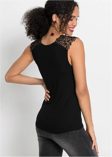 Top in misto viscosa fluente, bonprix
