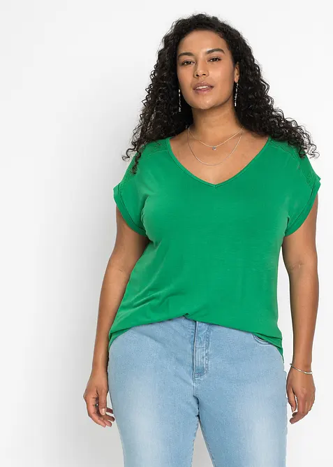 Maglia in misto viscosa morbido, bonprix