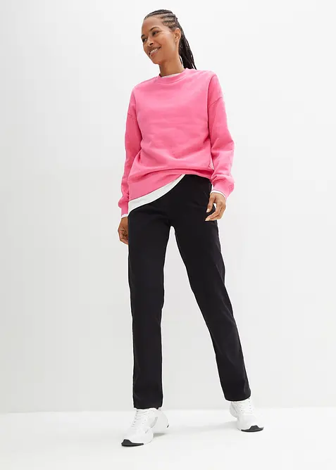 Jeans straight, vita media (pacco da 2), bonprix