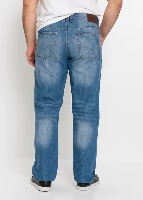 Jeans elasticizzati regular fit, straight, bonprix