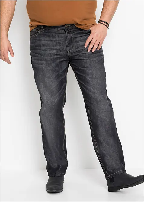 Jeans elasticizzati regular fit, straight, bonprix