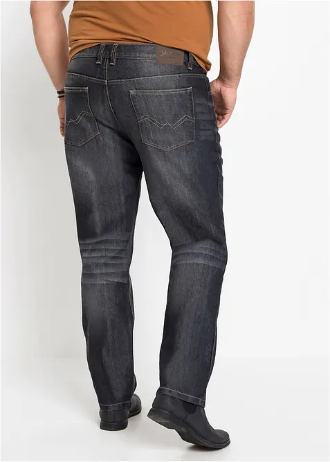 Jeans elasticizzati regular fit, straight, bonprix