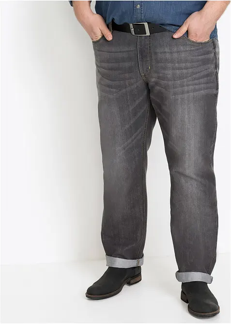 Jeans elasticizzati regular fit, straight, bonprix