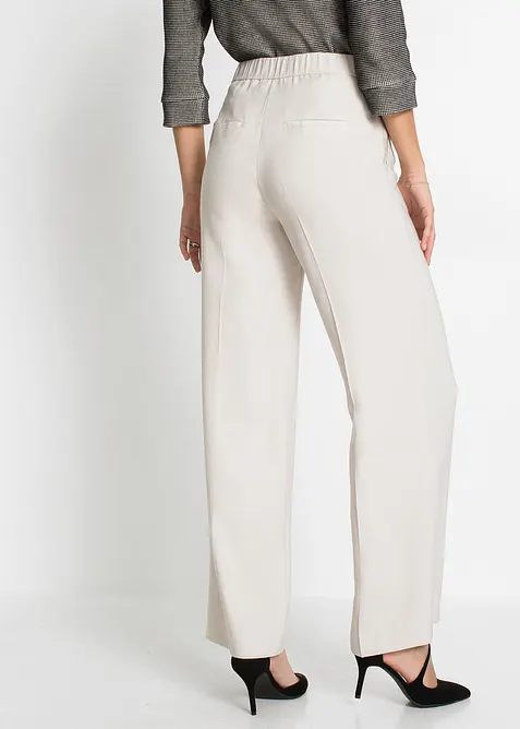 Pantaloni larghi leggeri con viscosa, bonprix