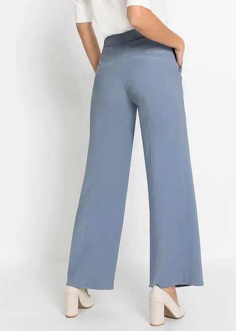 Pantaloni larghi leggeri con viscosa, bonprix
