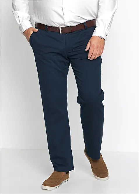 Pantaloni chino in puro cotone regular fit, straight, bonprix