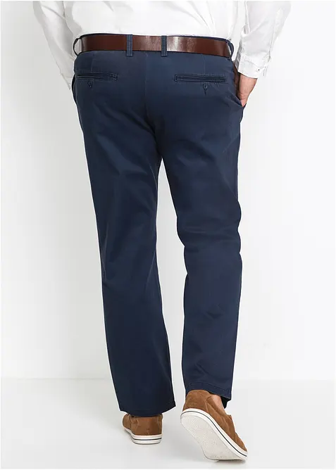 Pantaloni chino in puro cotone regular fit, straight, bonprix