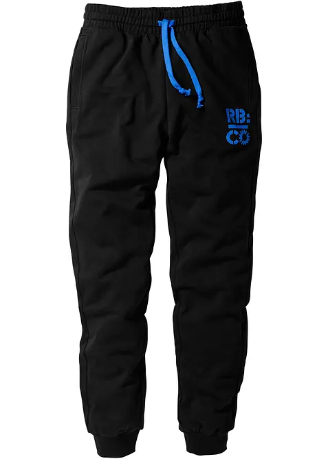 Pantaloni da jogging con dettagli a contrasto, bonprix