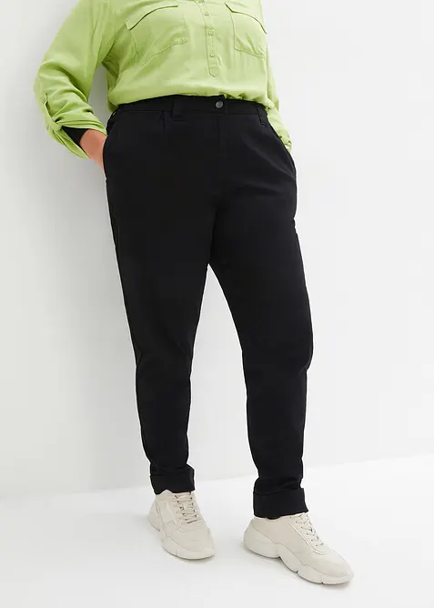 Pantaloni chino alla caviglia in cotone, bonprix