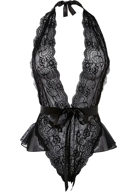 Body ouvert in pizzo, bonprix