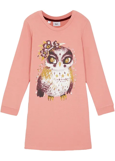 Abito in felpa di puro cotone biologico, bonprix