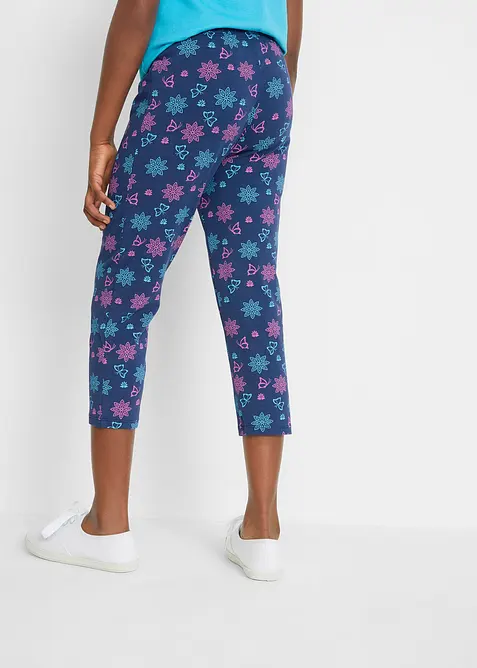 Leggings a pinocchietto con cotone biologico (pacco da 2), bonprix