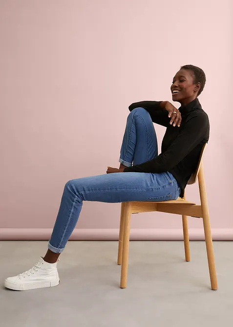 Jeggings, vita media, bonprix