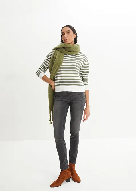 Jeggings, vita media, bonprix