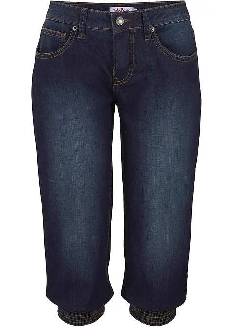 Jeans capri elasticizzati, bonprix