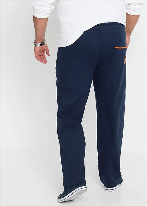 Pantaloni da jogging in cotone biologico con pratiche tasche zippate, bonprix