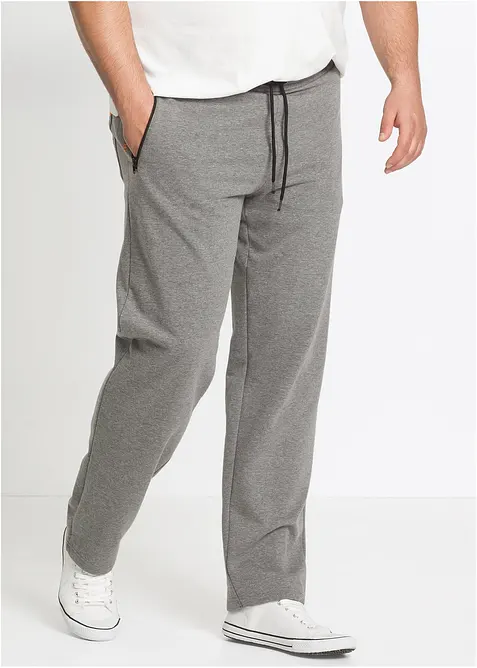 Pantaloni da jogging in cotone biologico con pratiche tasche zippate, bonprix