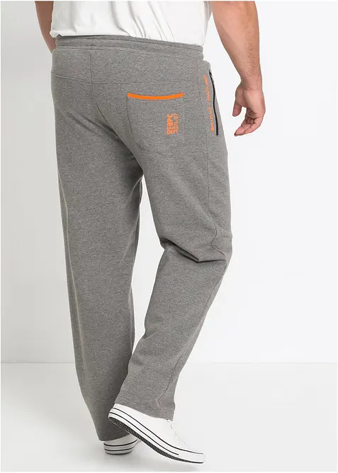 Pantaloni da jogging in cotone biologico con pratiche tasche zippate, bonprix