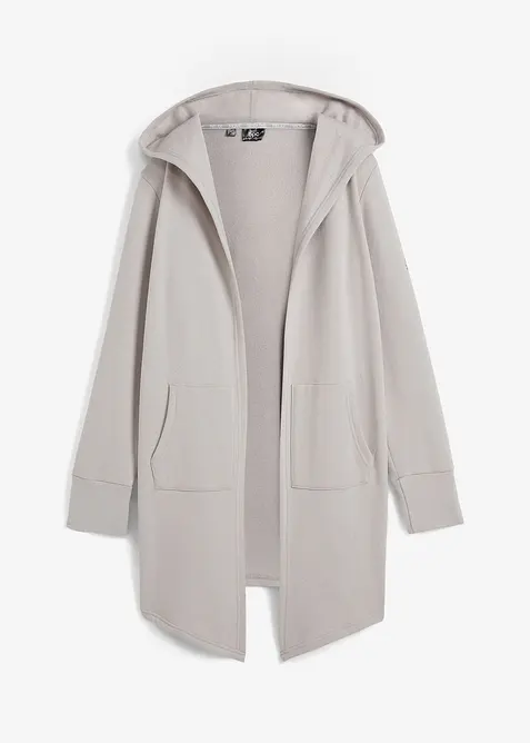 Giacca lunga in felpa, bonprix