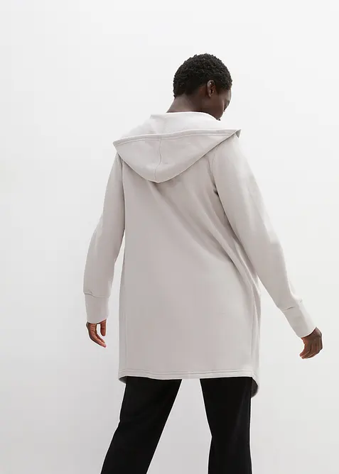 Giacca lunga in felpa, bonprix