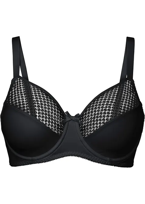 Reggiseno minimizer con mesh, bonprix