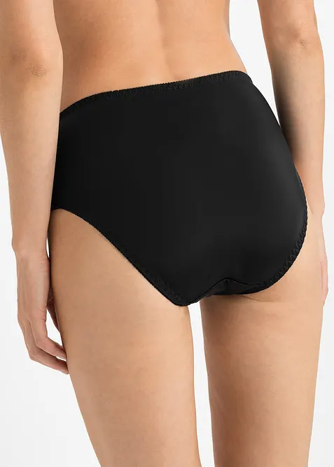 Slip alto con pizzo (pacco da 2), bonprix