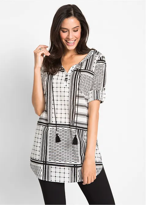 Tunica lunga in puro cotone, bonprix