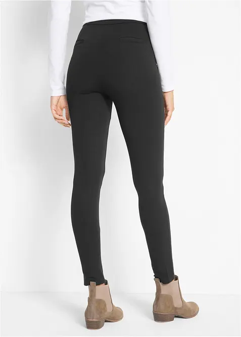 Leggings in punto di Roma comodo, bonprix