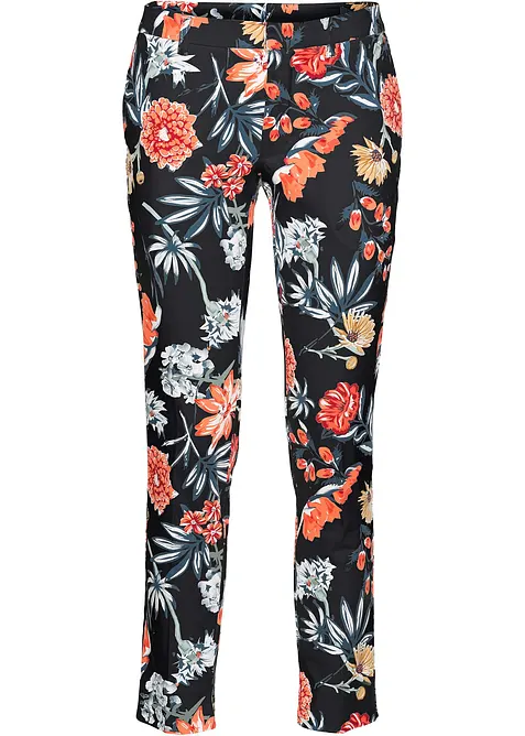 Pantaloni cropped elasticizzati, bonprix