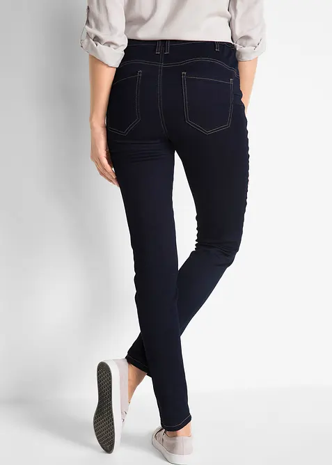 Jeans super elasticizzati slim fit, vita alta, bonprix
