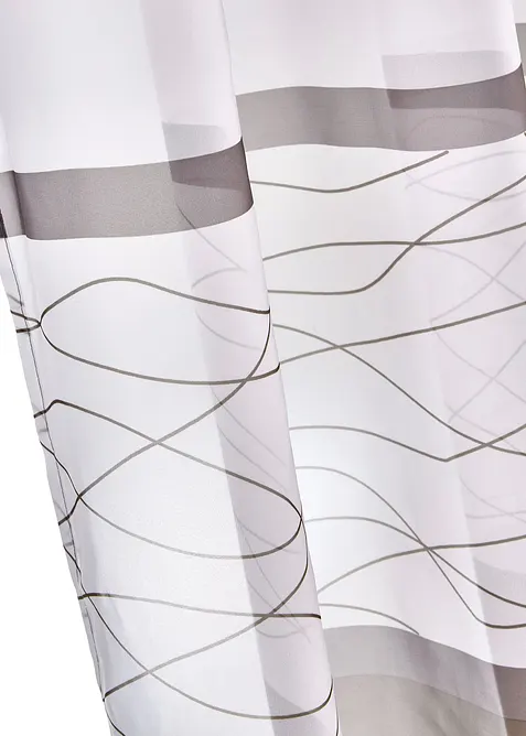 Tenda con stampa a righe con poliestere riciclato (pacco da 1), bonprix