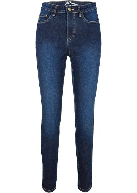 Jeans skinny elasticizzati, vita alta, bonprix