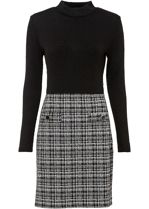 Miniabito in misto viscosa fluente, bonprix